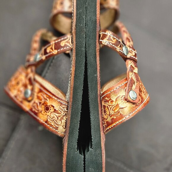 Custom leather sandals - Picture 2 of 3